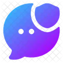 Bubble Chat Secure Icon