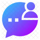 Bubble Chat User Icon