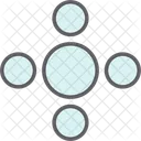 Bubbles Circles Pattern Icon