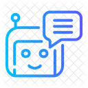 Bot Assistant Virtual Icon