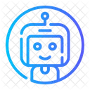 Bot Assistant Virtual Icon