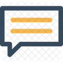 Bubble Chat Comment Icon