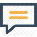 Bubble Chat Comment Icon