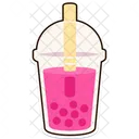 Bubble Milk Tea Icon