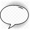 Bubble Speech Blank Bubble Icon
