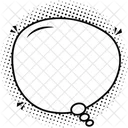Bubble Speech Chat Draw Icon