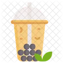 Bubble Tea Plastic Cup Beverage Icon