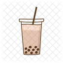 Bubble Tea Boba Tapioca Pearls Icon