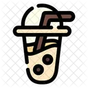 Bubble Tea Milk Drink Icon