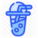 Bubble Tea Milk Drink Icon