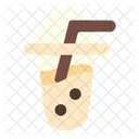 Bubble Tea Milk Drink Icon