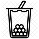 Bubble Tea Milk Tea Bubble Icon