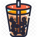 Bubble Tea Beverage Boba Icon