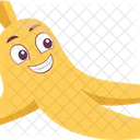 Banana Buccia Frutta Icon