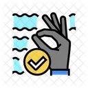 Ok Buzo Gesto Icono