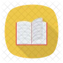 Offnen Buchen Studieren Symbol
