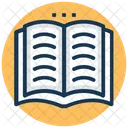 Offnen Buch Information Symbol