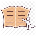 Buch lesen  Symbol