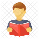 Buch lesen  Symbol