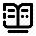 Buch Offnen Symbol