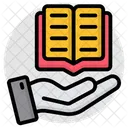 Buch Broschure Handbuch Geben Symbol