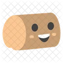 Smiley En Bois Emoji Emoticone Icône