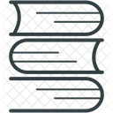 Bucher Schallplatte Stapel Symbol