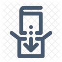 Bücher verpacken  Symbol