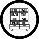 Bücherregal  Symbol