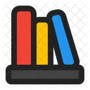 Bücherregal  Symbol