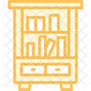 Bücherregal  Symbol