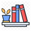 Bücherregal  Symbol