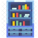 Bücherregal  Symbol