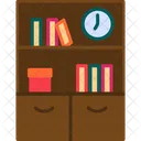 Bücherregal  Symbol