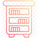 Bücherschrank  Symbol