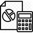 Buchhaltung Kontenbericht Prufungsbericht Symbol