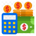 Buchhaltung Taschenrechner Finanzen Symbol