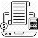 Buchhaltung  Symbol