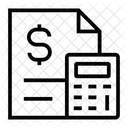 Buchhaltung  Symbol