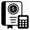 Rechnungswesen Buchhaltung Kontobuch Symbol