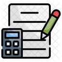 Buchhaltung Bankwesen Finanzen Symbol