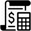 Buchhaltung Berechnen Taschenrechner Symbol