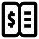 Buchhaltungsbuch  Symbol