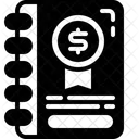 Buchhaltungsbuch  Symbol