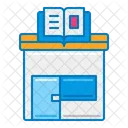 Buchhandlung Buchladen Bibliothek Symbol