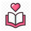 Buch Liebe  Symbol