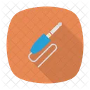 Buchse Audio Stift Symbol