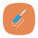 Buchse Audio Stift Symbol