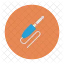 Buchse Audio Stift Symbol