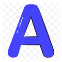 Buchstabe a  Symbol